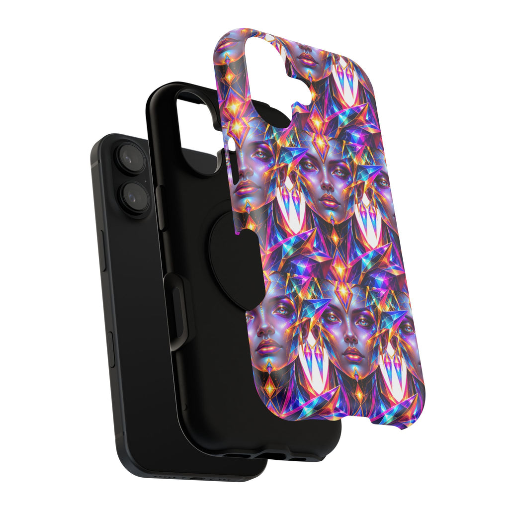 Lady DMT Phone Case — Protective Cosmic Art iPhone Cover