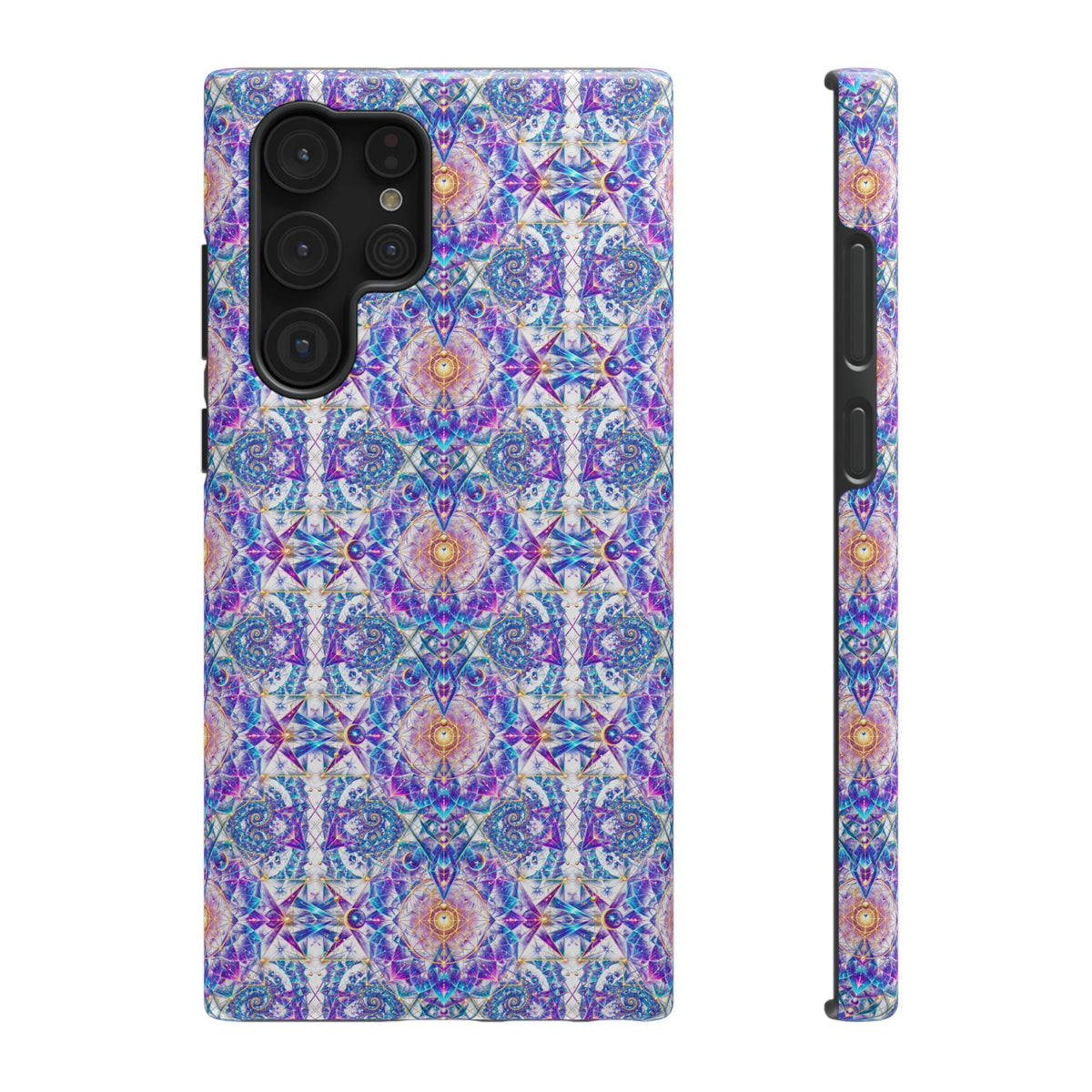 Geometric Pattern Phone Case — Protective Cosmic Art iPhone Cover