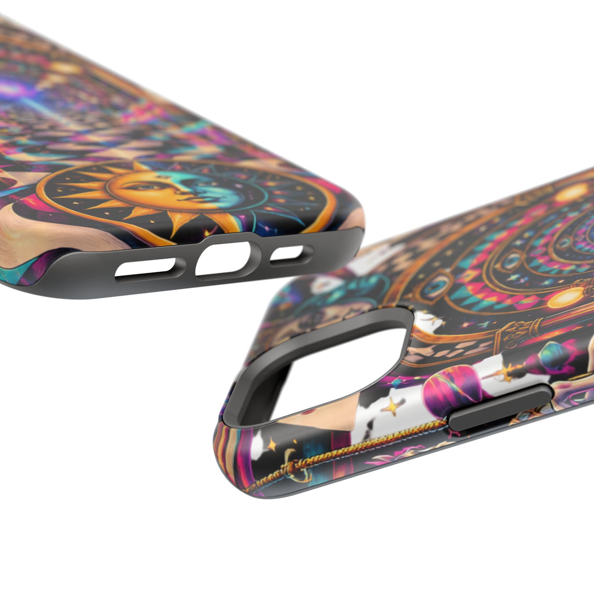 Psychedelic DMT Waiting Room Phone Case — Impact‑Resistant Protective Cover
