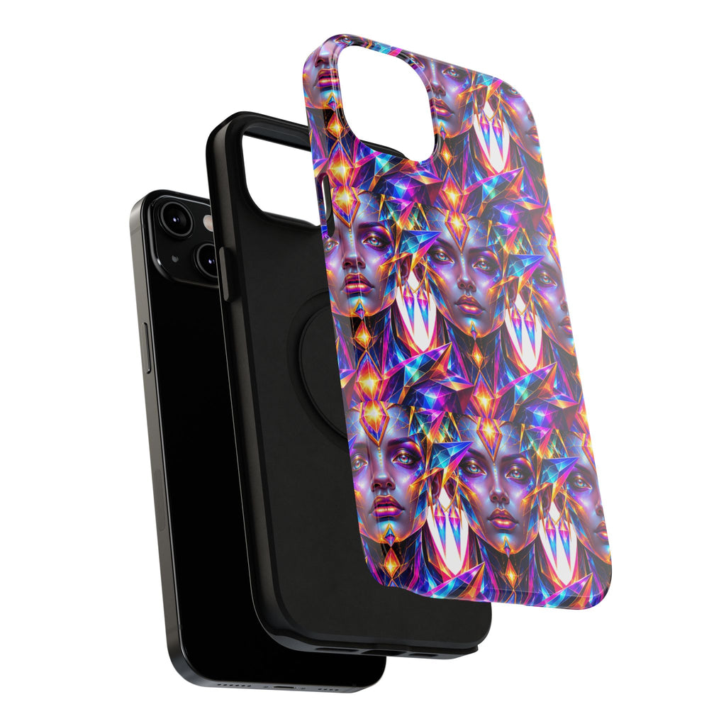 Lady DMT Phone Case — Protective Cosmic Art iPhone Cover
