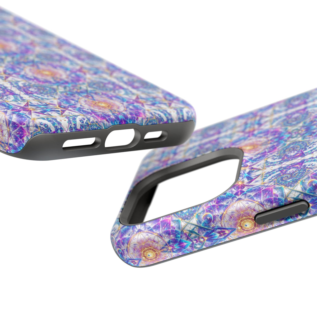 Geometric Pattern Phone Case — Protective Cosmic Art iPhone Cover