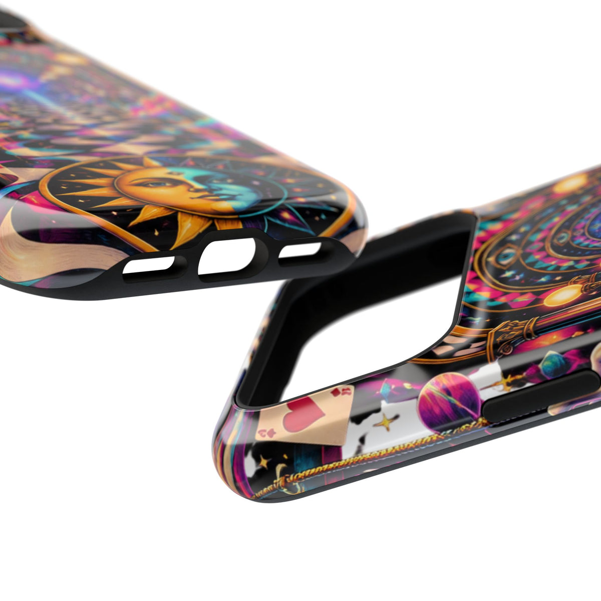 Psychedelic DMT Waiting Room Phone Case — Impact‑Resistant Protective Cover