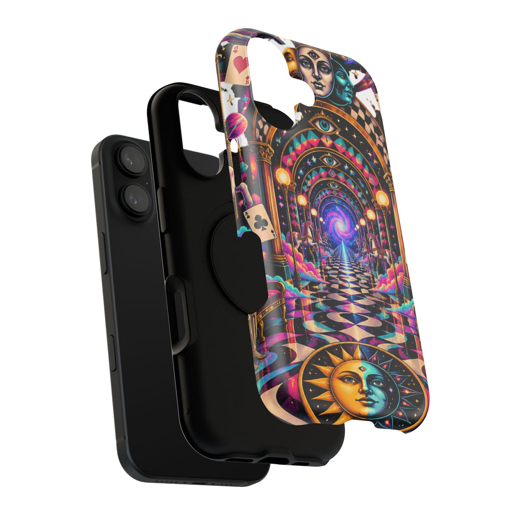 Psychedelic DMT Waiting Room Phone Case — Impact‑Resistant Protective Cover