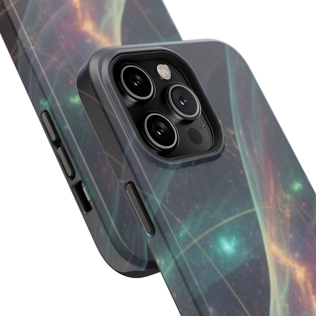 Galaxy Nebula Impact Phone Case — Protective Cosmic Art iPhone Cover
