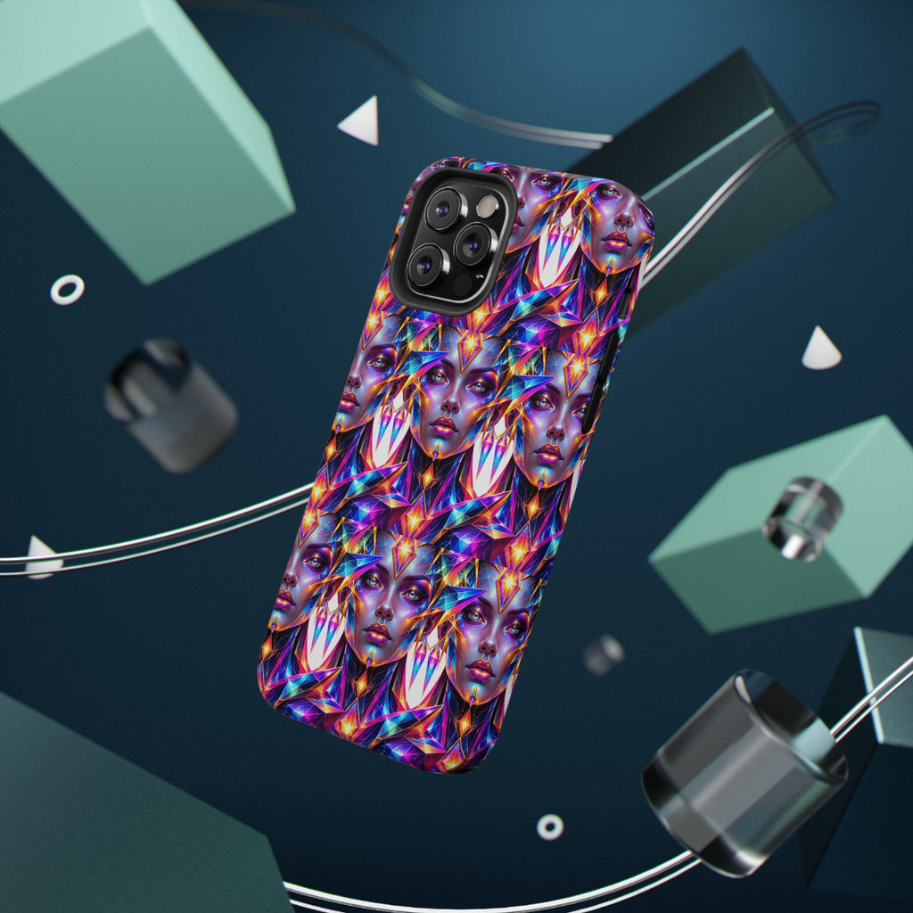 Lady DMT Phone Case — Protective Cosmic Art iPhone Cover
