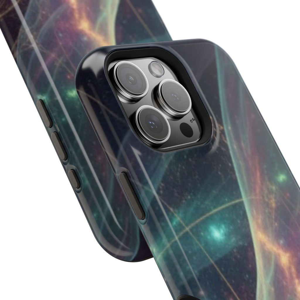 Galaxy Nebula Impact Phone Case — Protective Cosmic Art iPhone Cover