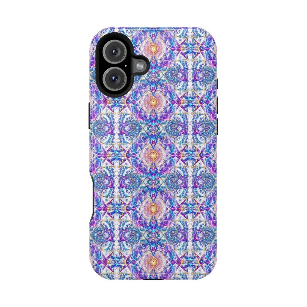 Geometric Pattern Phone Case — Protective Cosmic Art iPhone Cover