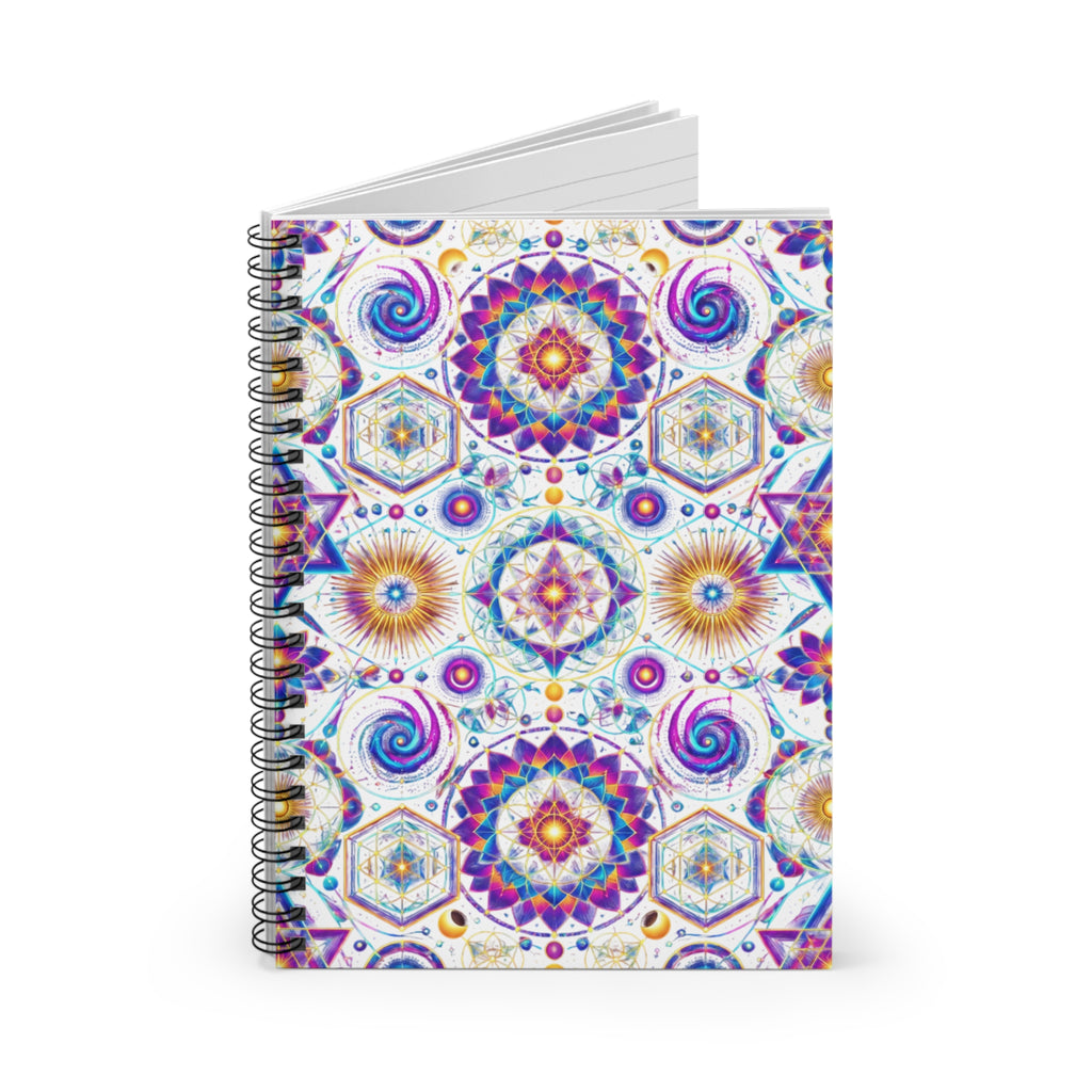 Copy of Mushroom Galaxy Spiral Notebook - Ruled Line