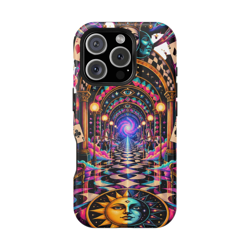 Psychedelic DMT Waiting Room Phone Case — Impact‑Resistant Protective Cover