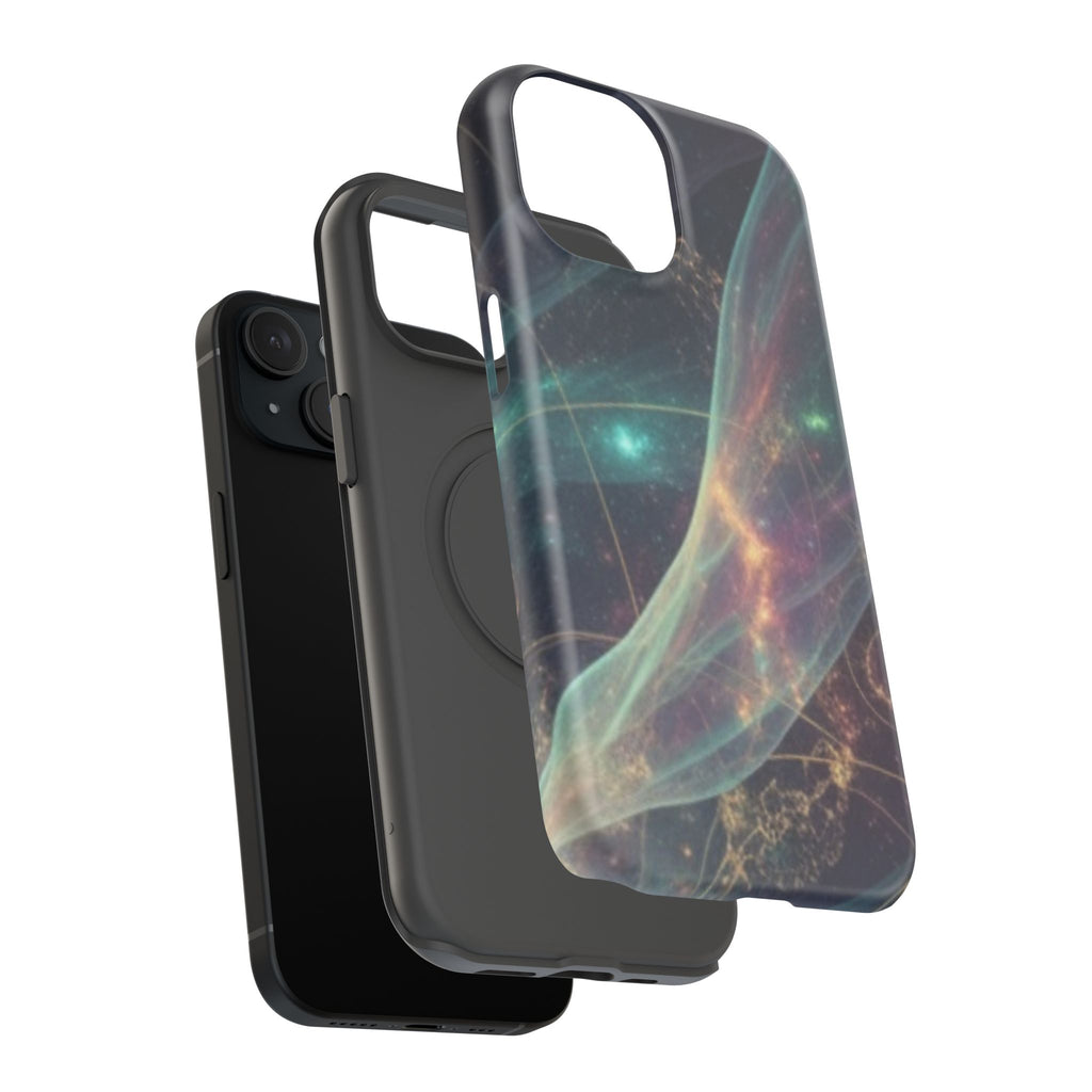 Galaxy Nebula Impact Phone Case — Protective Cosmic Art iPhone Cover