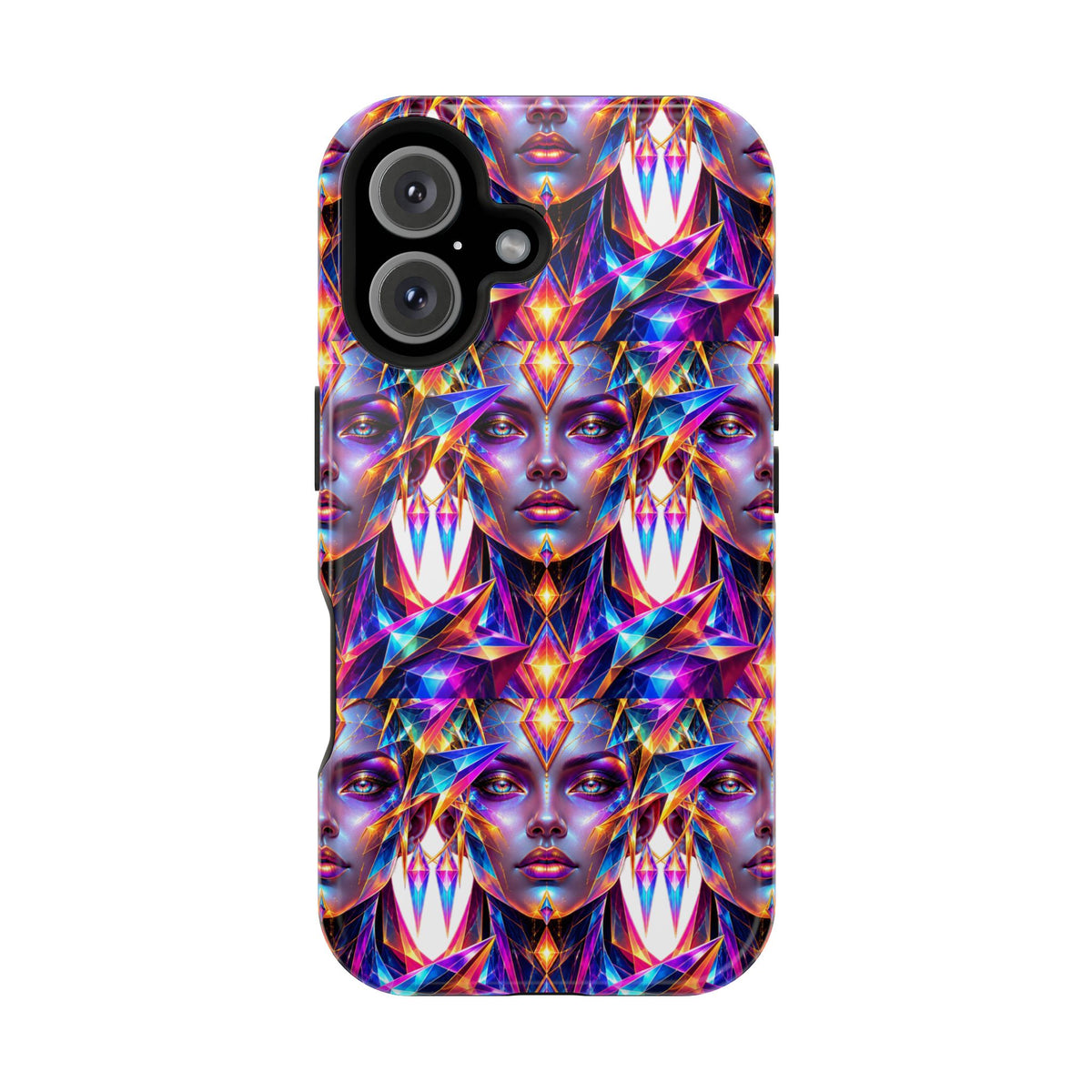 Lady DMT Phone Case — Protective Cosmic Art iPhone Cover