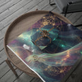 Mystic Galaxy Wrapping Paper – Cosmic Gold Mandala Gift Wrap