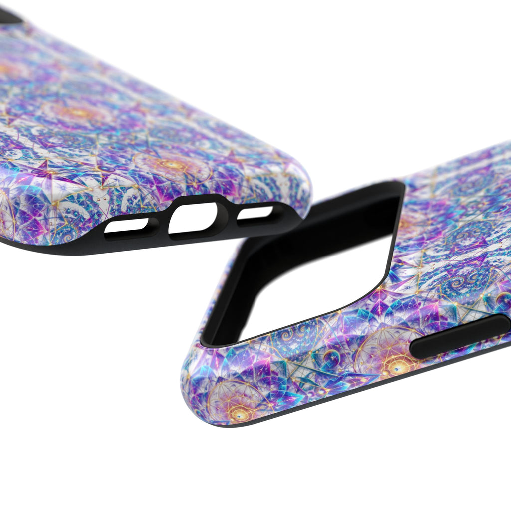 Geometric Pattern Phone Case — Protective Cosmic Art iPhone Cover