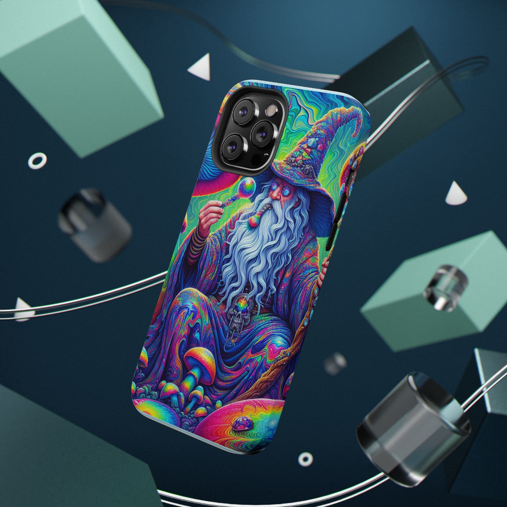 Psychedelic Wizard Phone Case — Impact‑Resistant Protective Cover