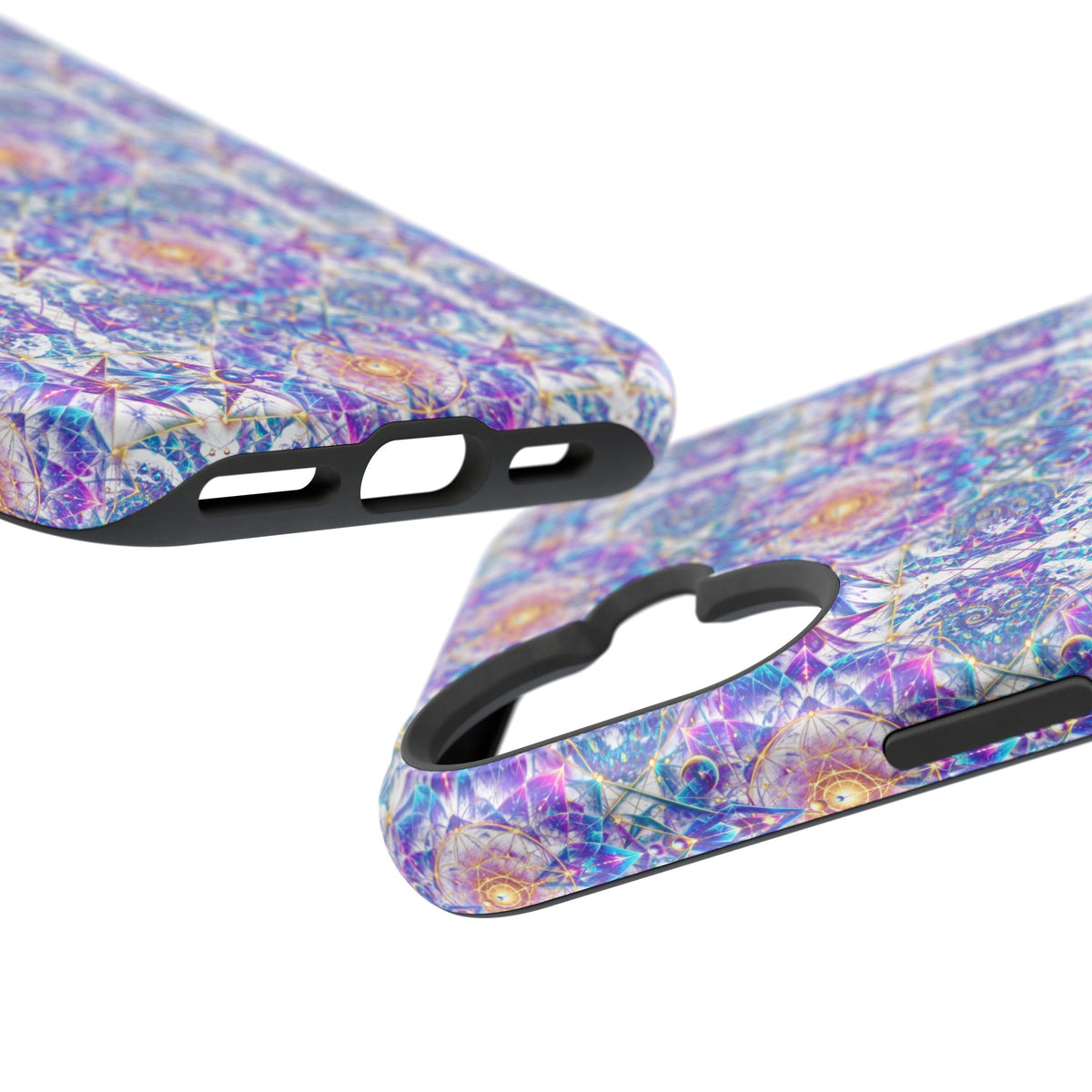 Geometric Pattern Phone Case — Protective Cosmic Art iPhone Cover