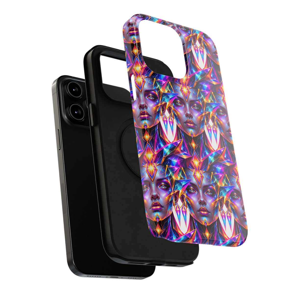 Lady DMT Phone Case — Protective Cosmic Art iPhone Cover