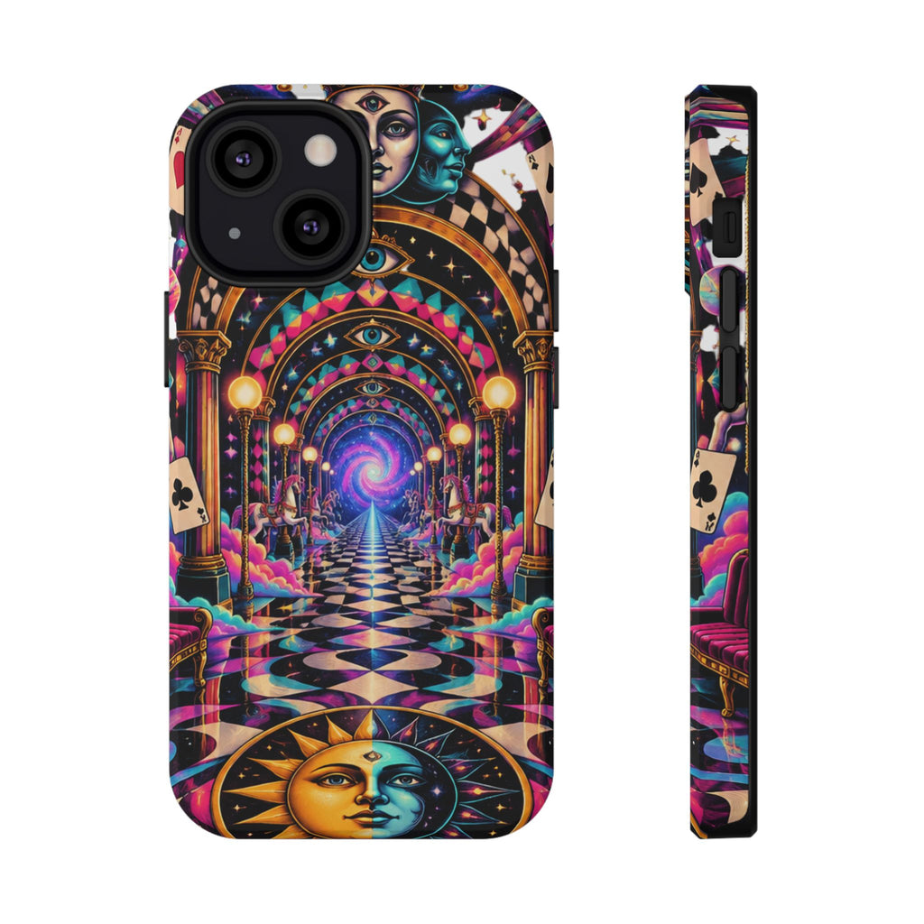 Psychedelic DMT Waiting Room Phone Case — Impact‑Resistant Protective Cover