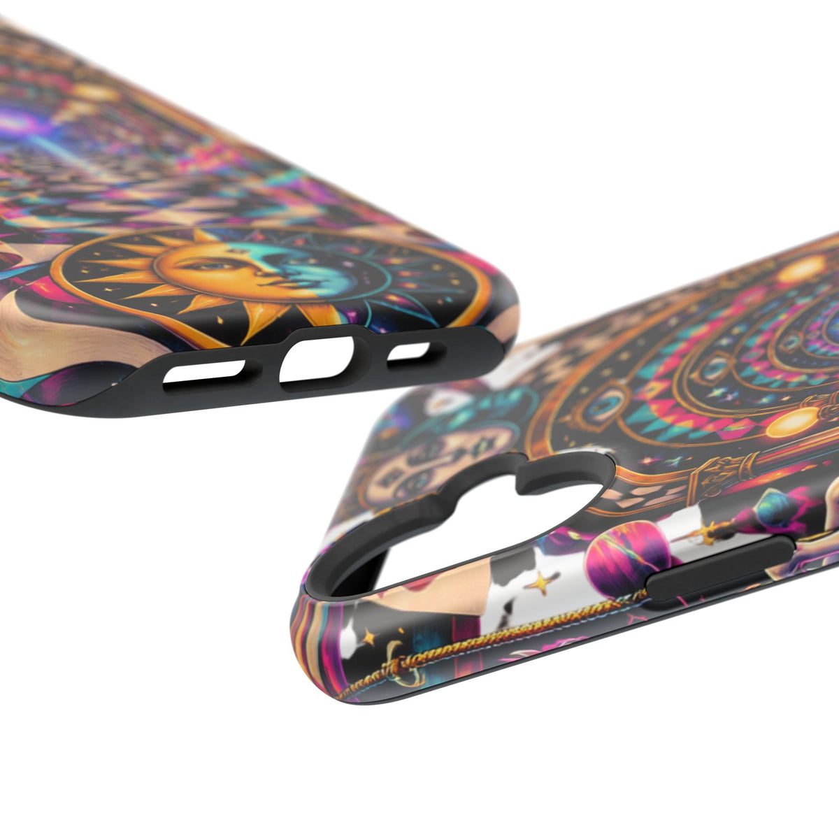 Psychedelic DMT Waiting Room Phone Case — Impact‑Resistant Protective Cover