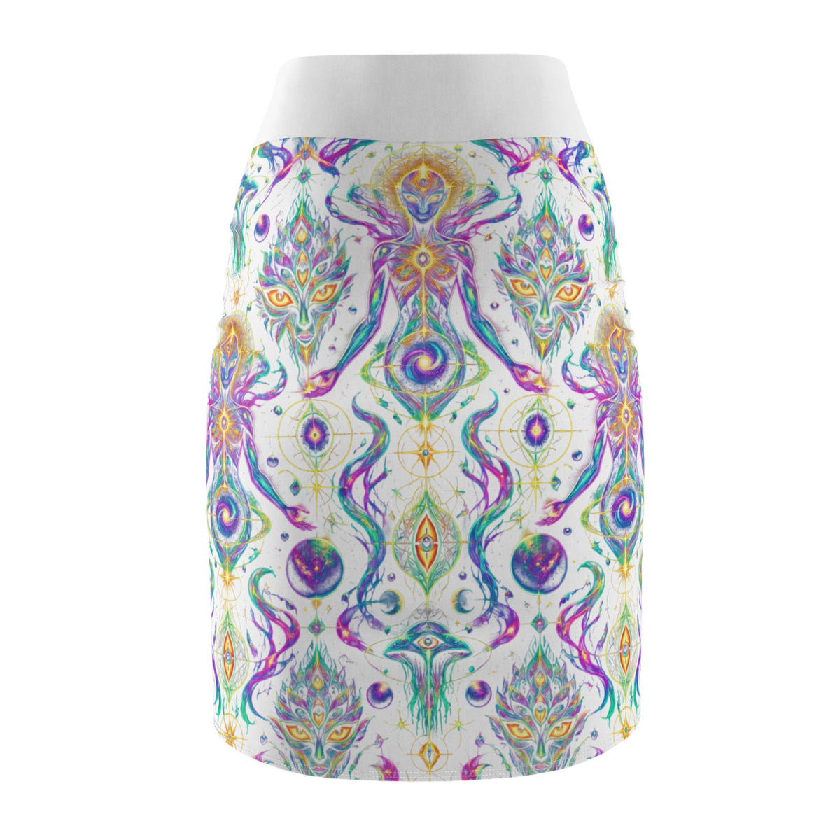DMT Entity s Pencil Skirt (AOP)