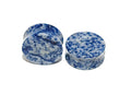 Blue Spot Jasper Plugs – Double Flared Stone Ear Gauges