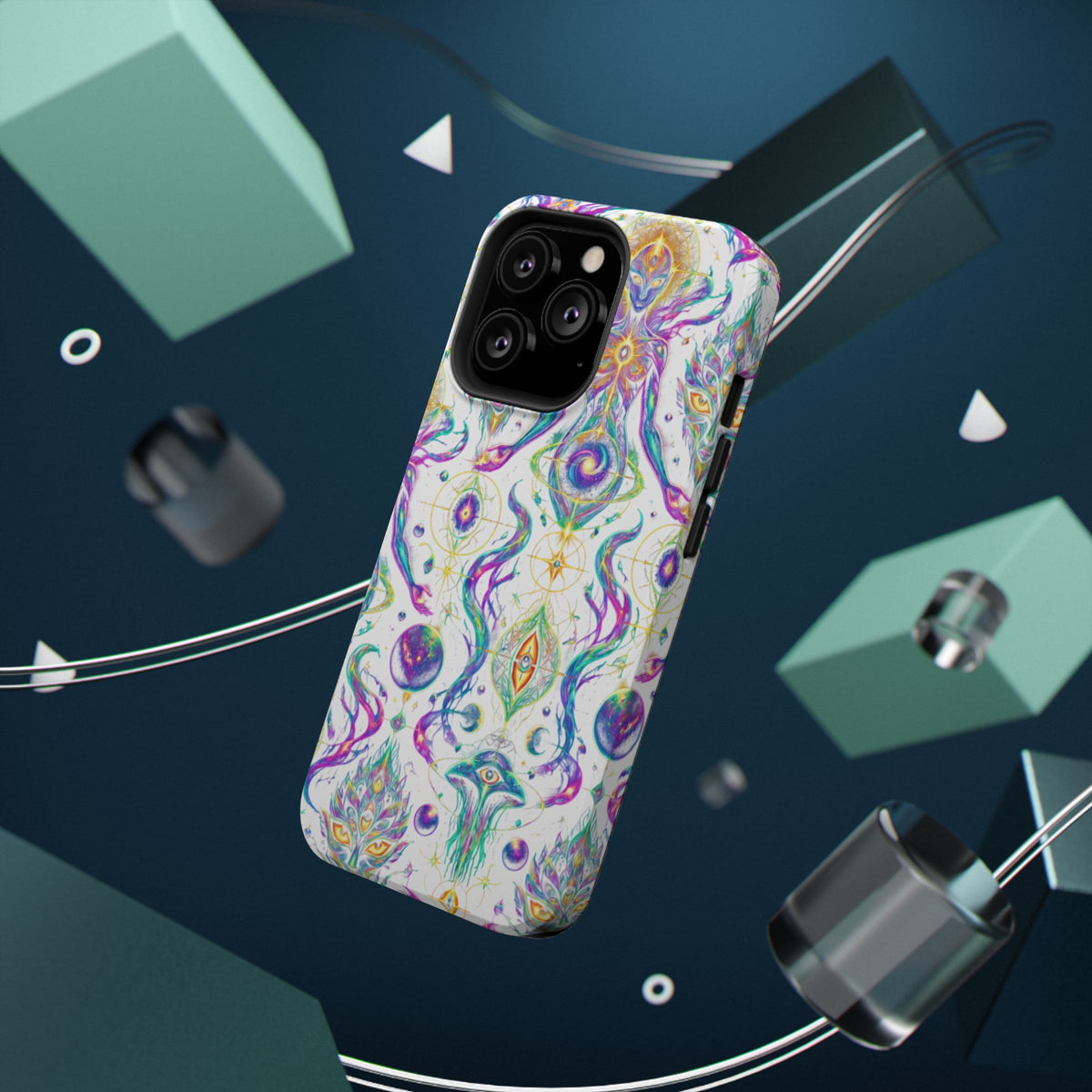 DMT Entities Phone Case — Impact‑Resistant Protective Cover