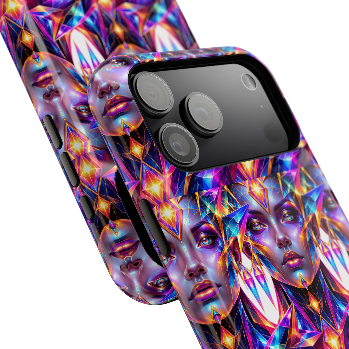 Lady DMT Phone Case — Protective Cosmic Art iPhone Cover