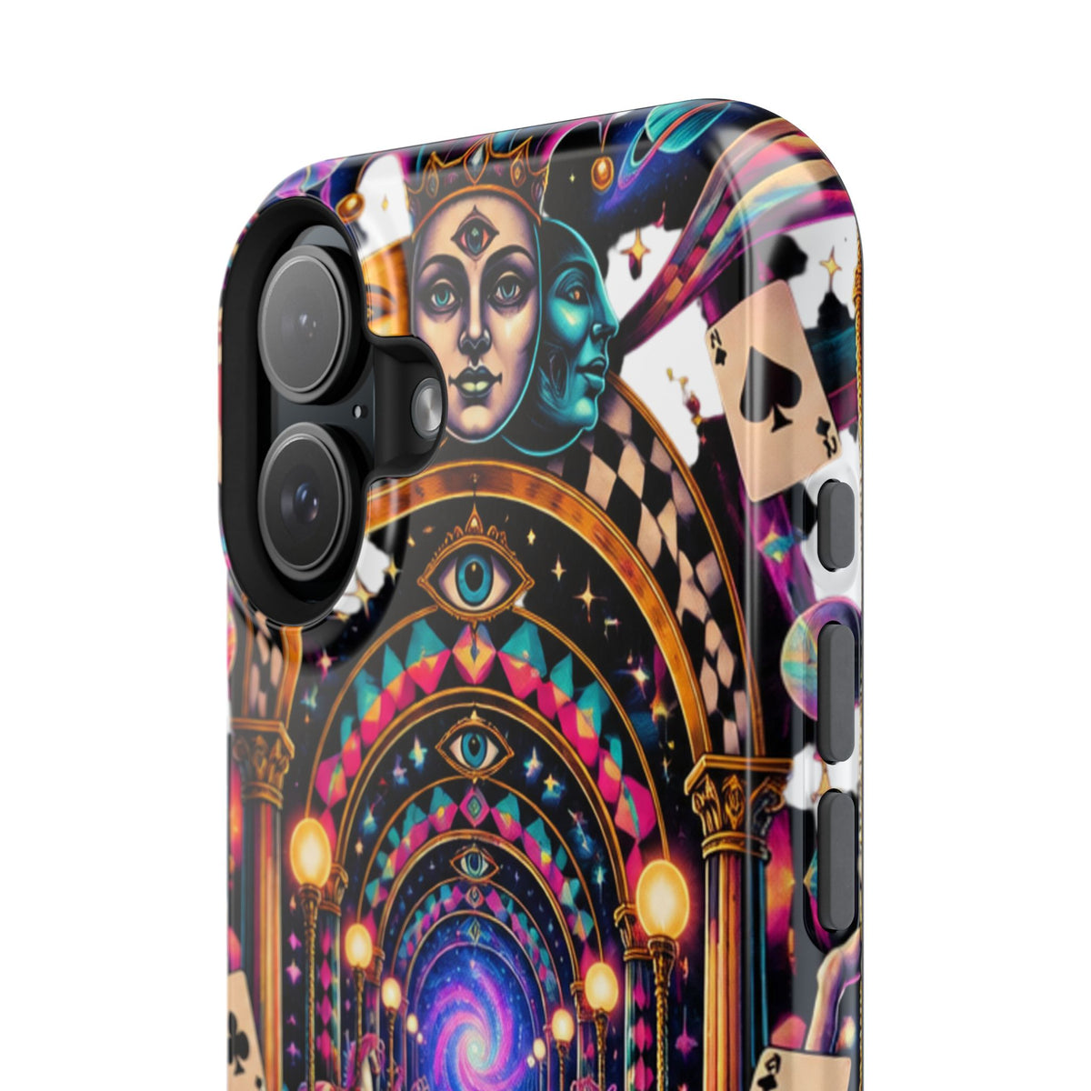 Psychedelic DMT Waiting Room Phone Case — Impact‑Resistant Protective Cover