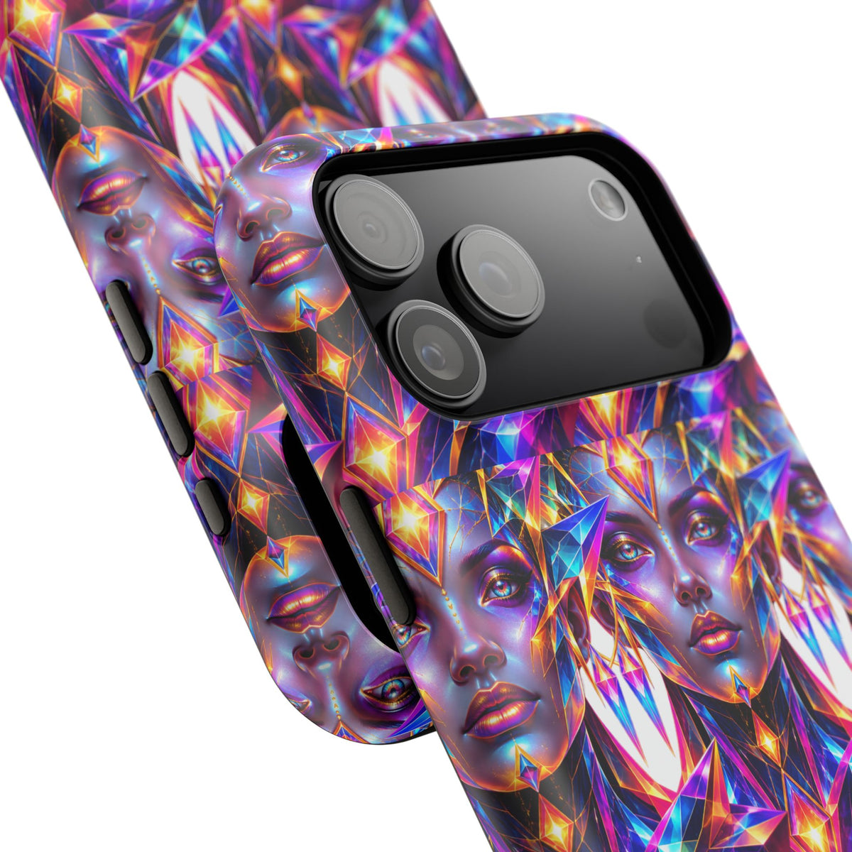 Lady DMT Phone Case — Protective Cosmic Art iPhone Cover