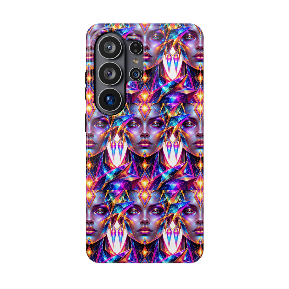 Lady DMT Phone Case — Protective Cosmic Art iPhone Cover