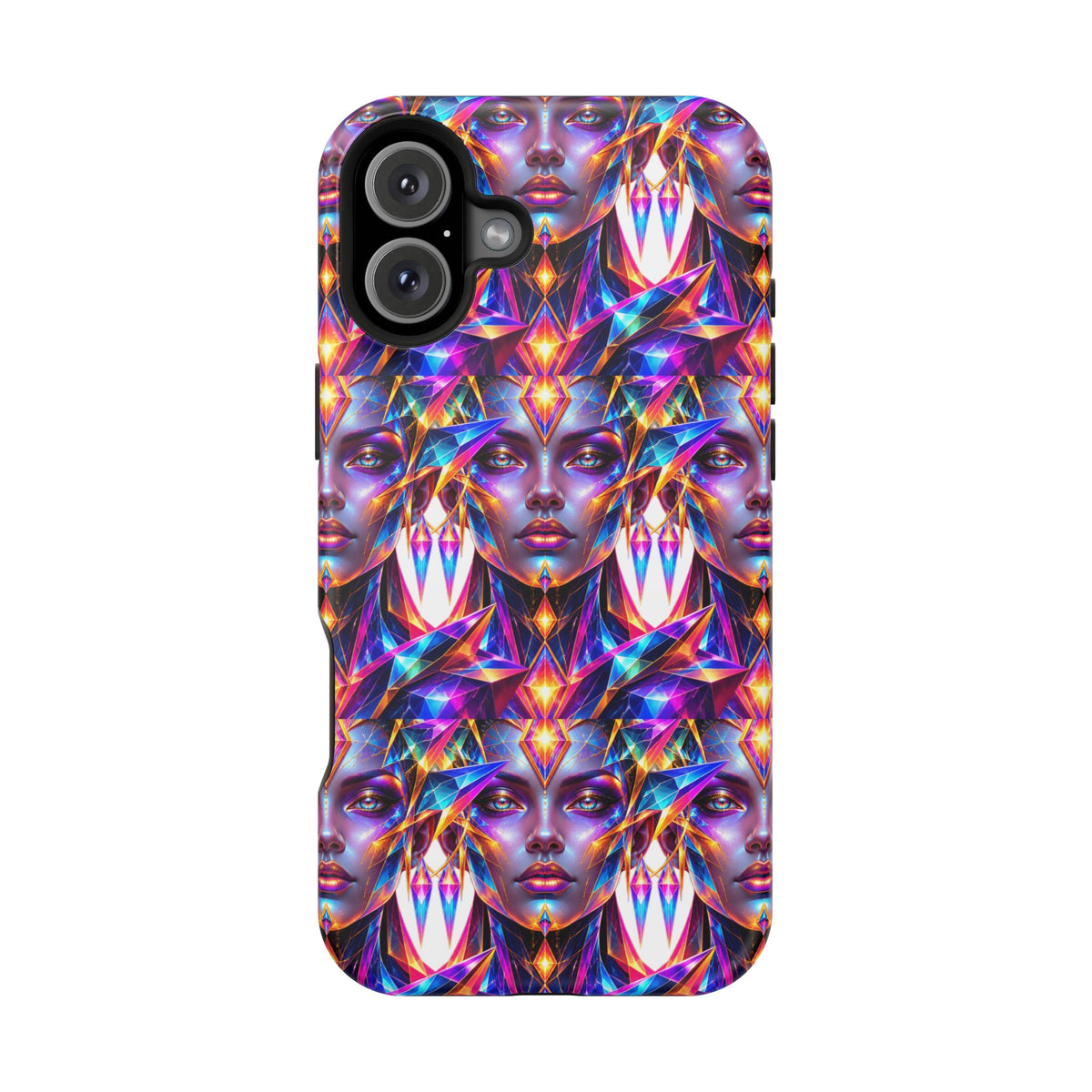 Lady DMT Phone Case — Protective Cosmic Art iPhone Cover