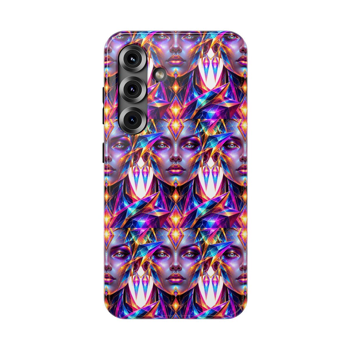 Lady DMT Phone Case — Protective Cosmic Art iPhone Cover