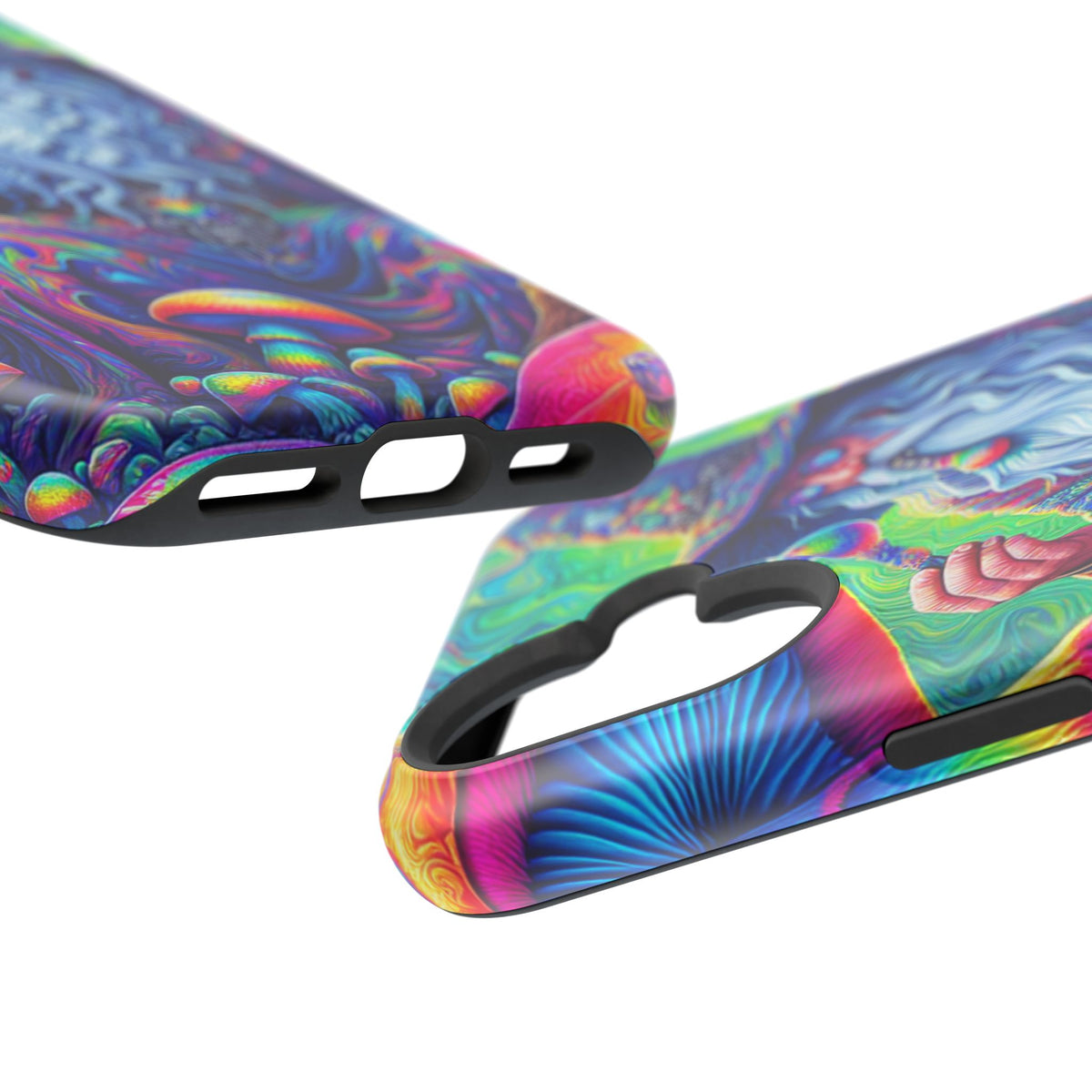 Psychedelic Wizard Phone Case — Impact‑Resistant Protective Cover