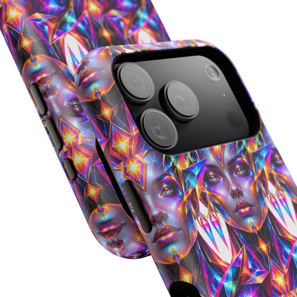 Lady DMT Phone Case — Protective Cosmic Art iPhone Cover