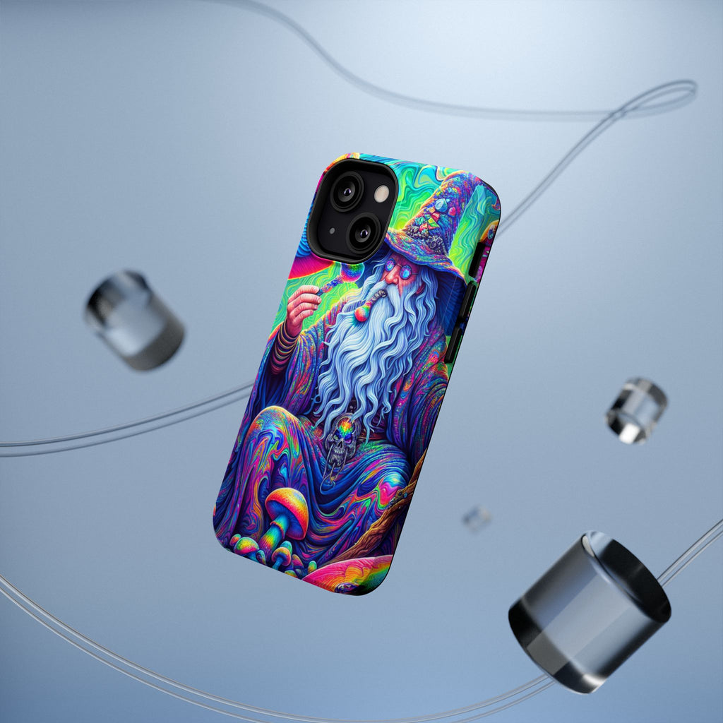 Psychedelic Wizard Phone Case — Impact‑Resistant Protective Cover