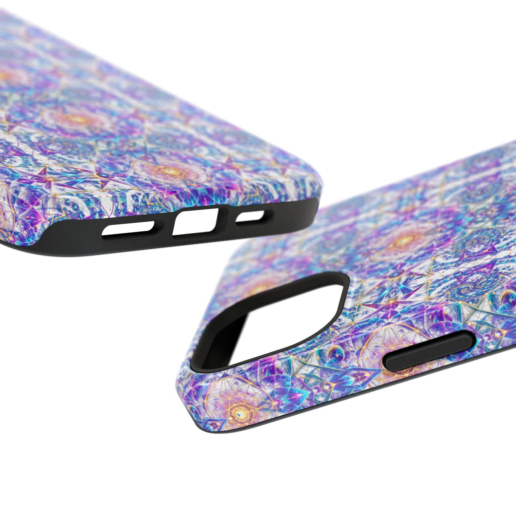 Geometric Pattern Phone Case — Protective Cosmic Art iPhone Cover