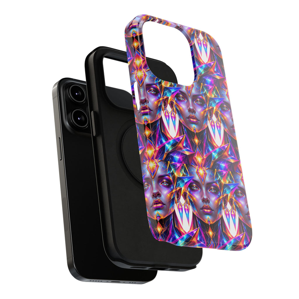 Lady DMT Phone Case — Protective Cosmic Art iPhone Cover