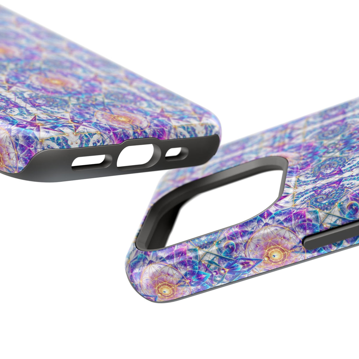 Geometric Pattern Phone Case — Protective Cosmic Art iPhone Cover