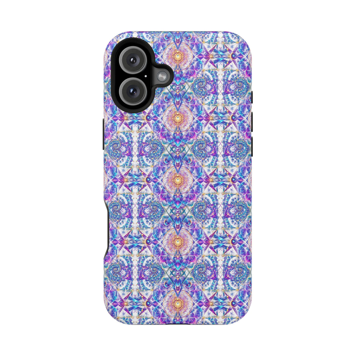 Geometric Pattern Phone Case — Protective Cosmic Art iPhone Cover