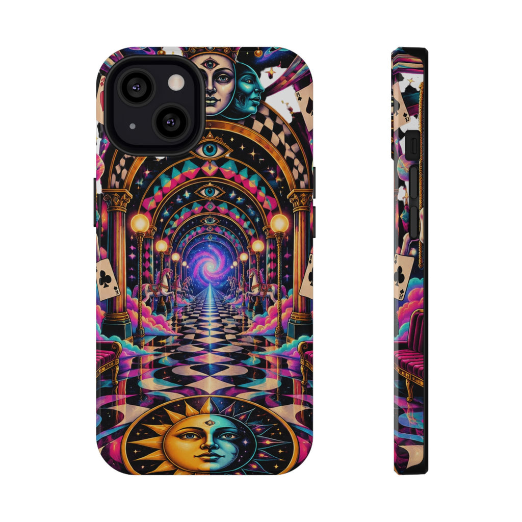 Psychedelic DMT Waiting Room Phone Case — Impact‑Resistant Protective Cover