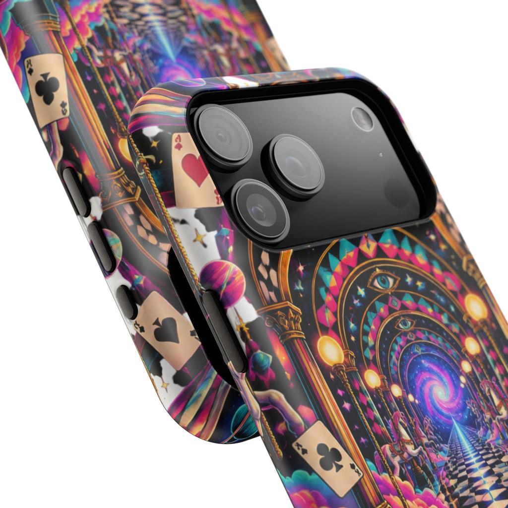 Psychedelic DMT Waiting Room Phone Case — Impact‑Resistant Protective Cover