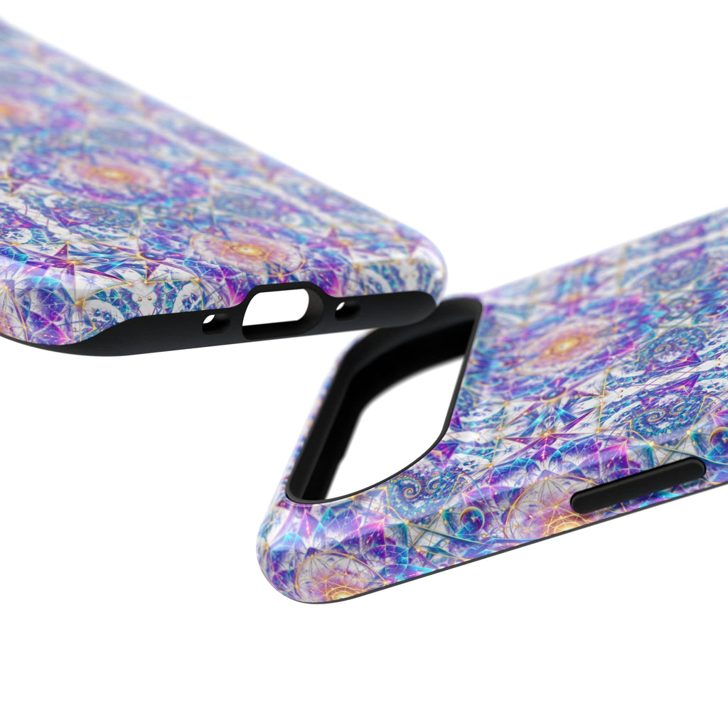 Geometric Pattern Phone Case — Protective Cosmic Art iPhone Cover