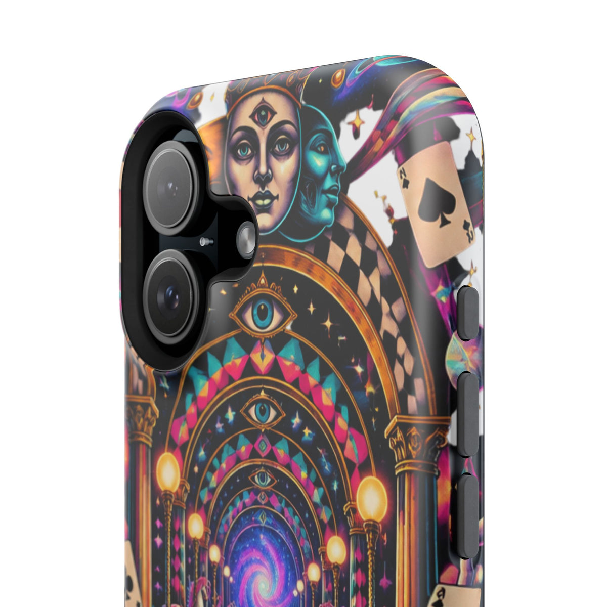 Psychedelic DMT Waiting Room Phone Case — Impact‑Resistant Protective Cover
