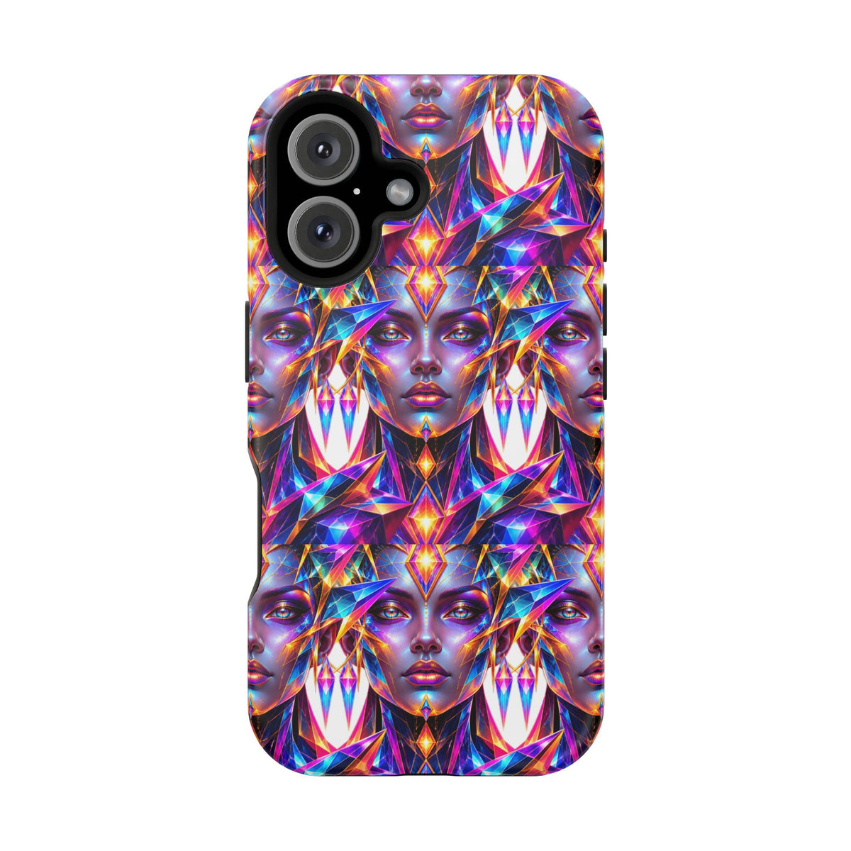 Lady DMT Phone Case — Protective Cosmic Art iPhone Cover