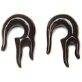 Water Buffalo Horn Squid Hanging Earrings