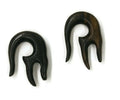 Ebony Wood Hanging Gauged Earrings – Limited Edition