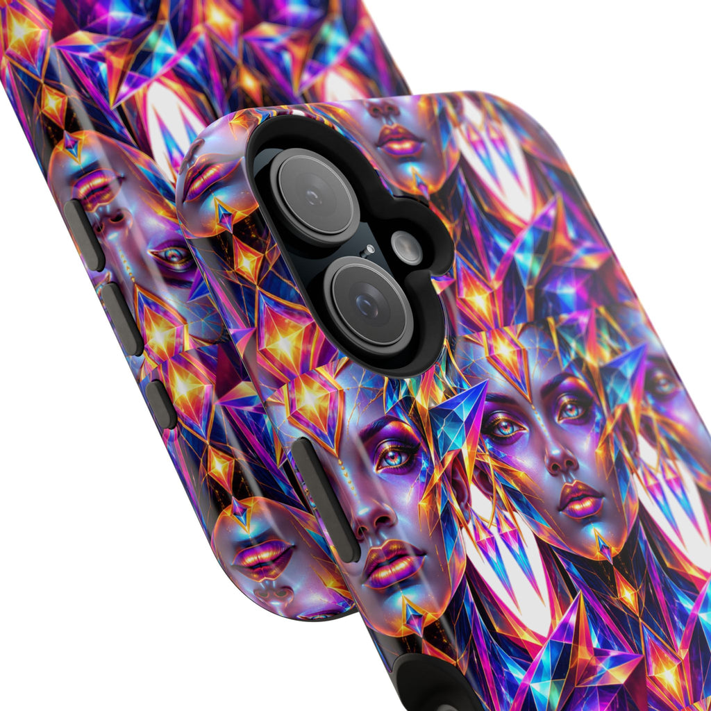 Lady DMT Phone Case — Protective Cosmic Art iPhone Cover