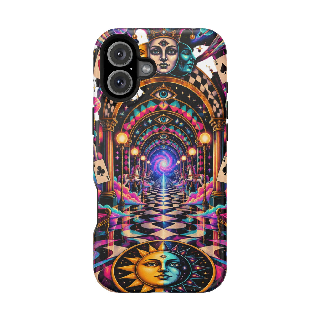 Psychedelic DMT Waiting Room Phone Case — Impact‑Resistant Protective Cover