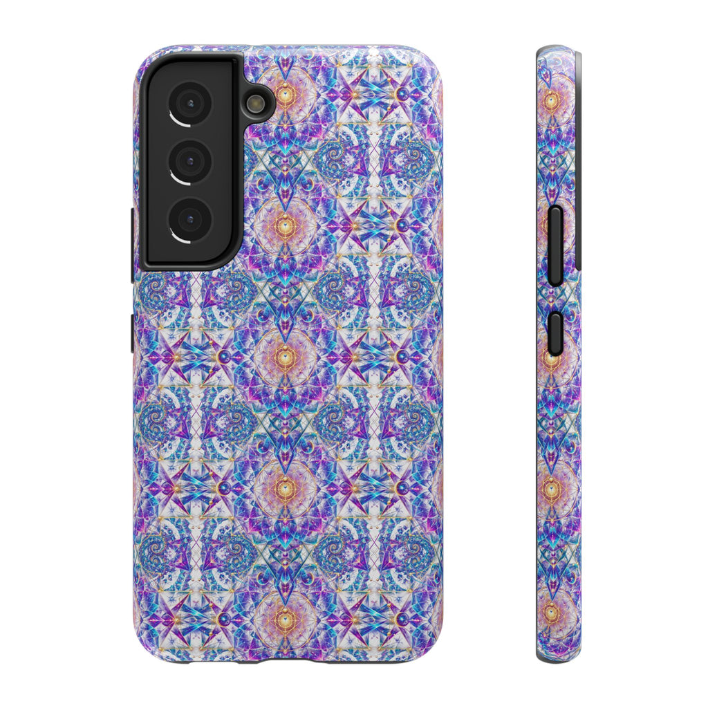 Geometric Pattern Phone Case — Protective Cosmic Art iPhone Cover