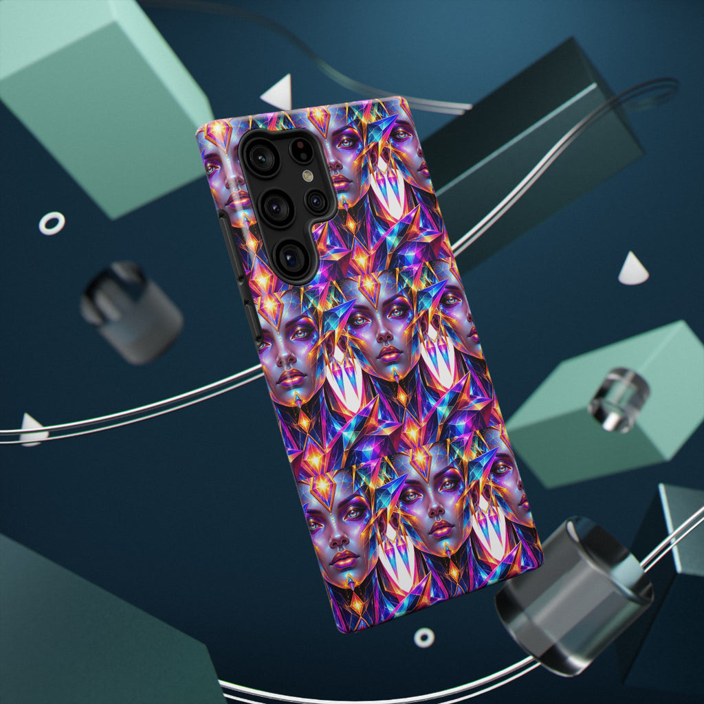 Lady DMT Phone Case — Protective Cosmic Art iPhone Cover