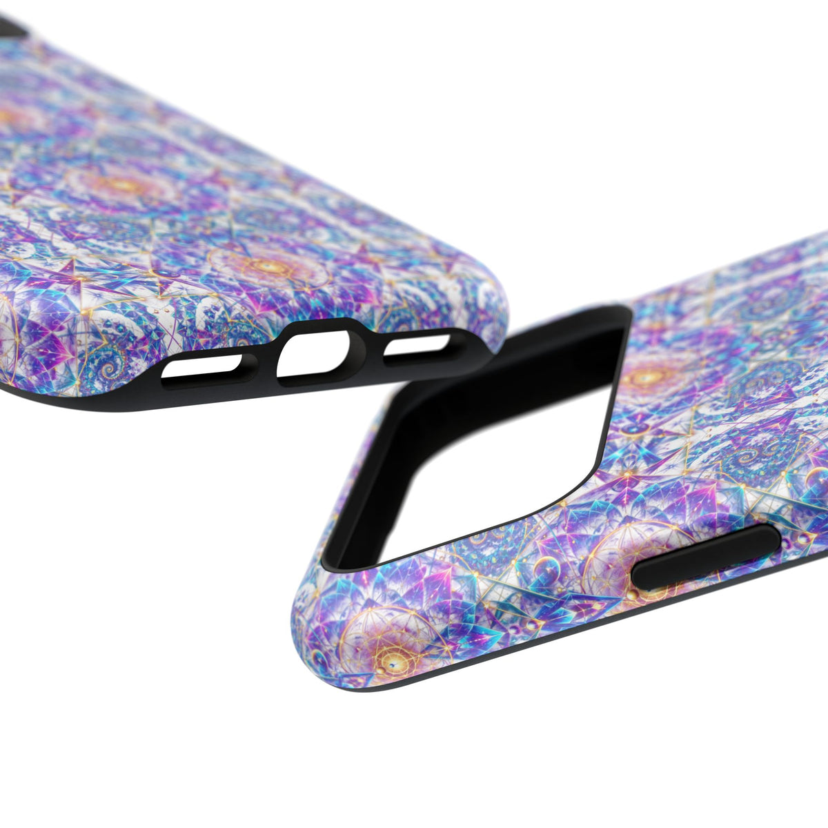 Geometric Pattern Phone Case — Protective Cosmic Art iPhone Cover